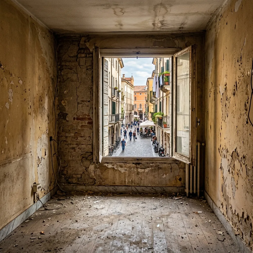Ristrutturazione Completa Appartamento - Stato Iniziale Cantiere Padova (Centro)